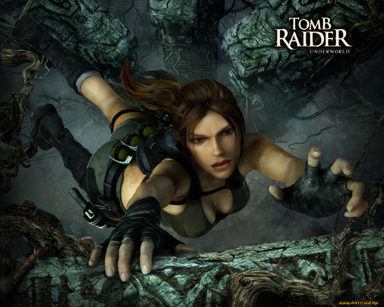 Обои Tomb Raider: Underworld Видео Игры Tomb Raider: Underworld, обои для  рабочего стола, фотографии tomb, raider, underworld, видео, игры Обои для  рабочего стола, скачать обои картинки заставки на рабочий стол.